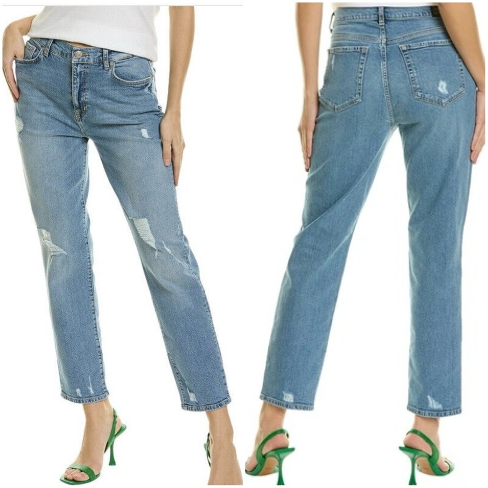 Current/Elliott Sunny Destructed Original Boyfriend Jean